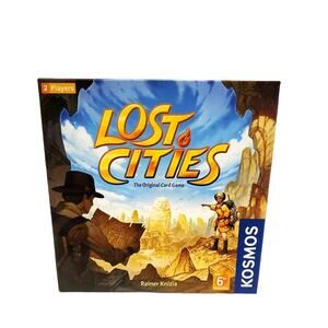 Lost Cities The Original Card Game Reiner Knizia Kosmos Complete 2018